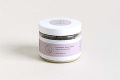 Lavender Body Scrub with CBD, Natural Body Salt Scrub (THC free)